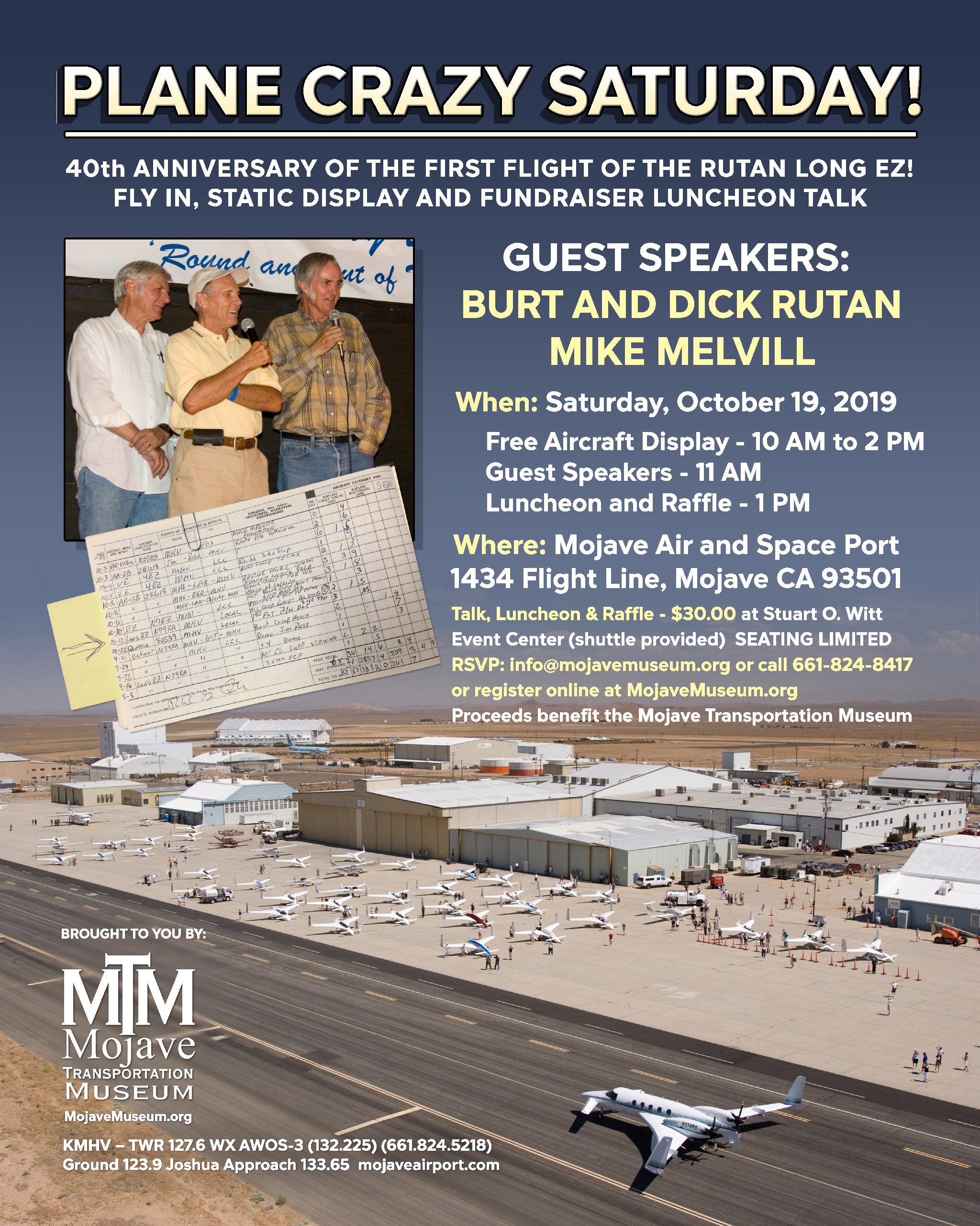 Archive flyer: Long-EZ 40th Anniversary