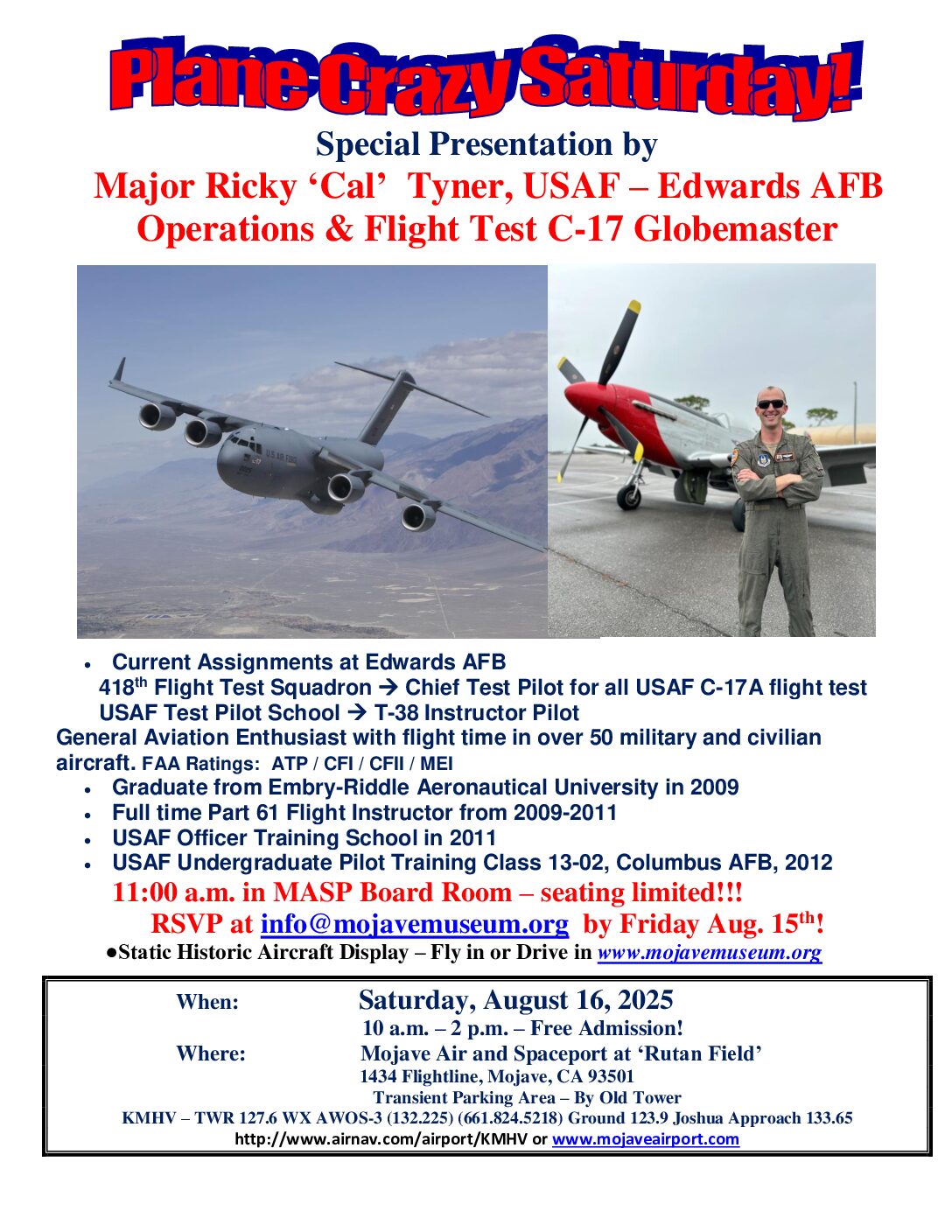 Archive flyer: August / C-17