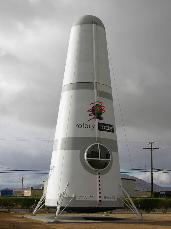Rotary Rocket Roton atmospheric test vehicle at Mojave