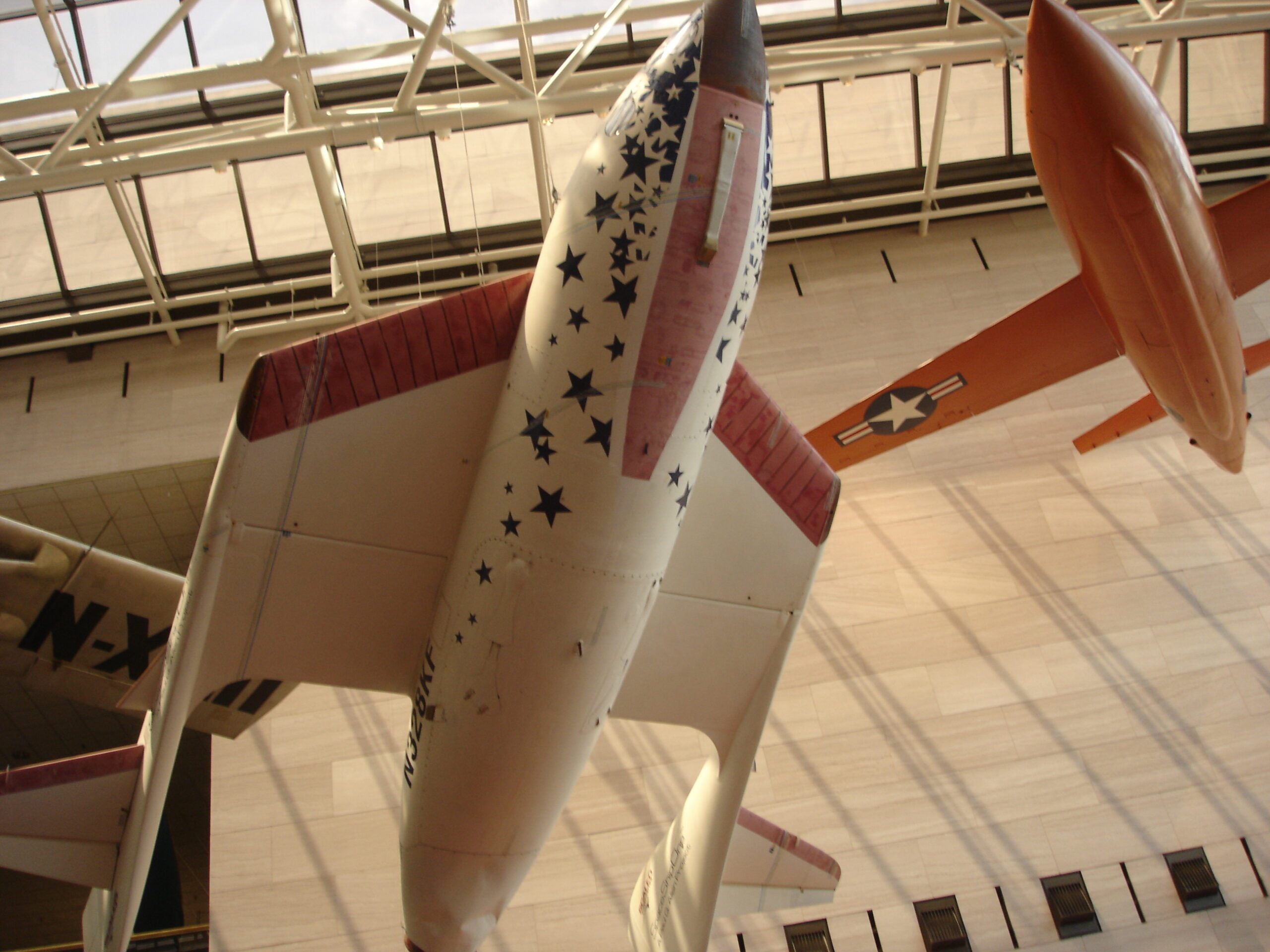 Scaled Composites Space Ship One aircraft on display